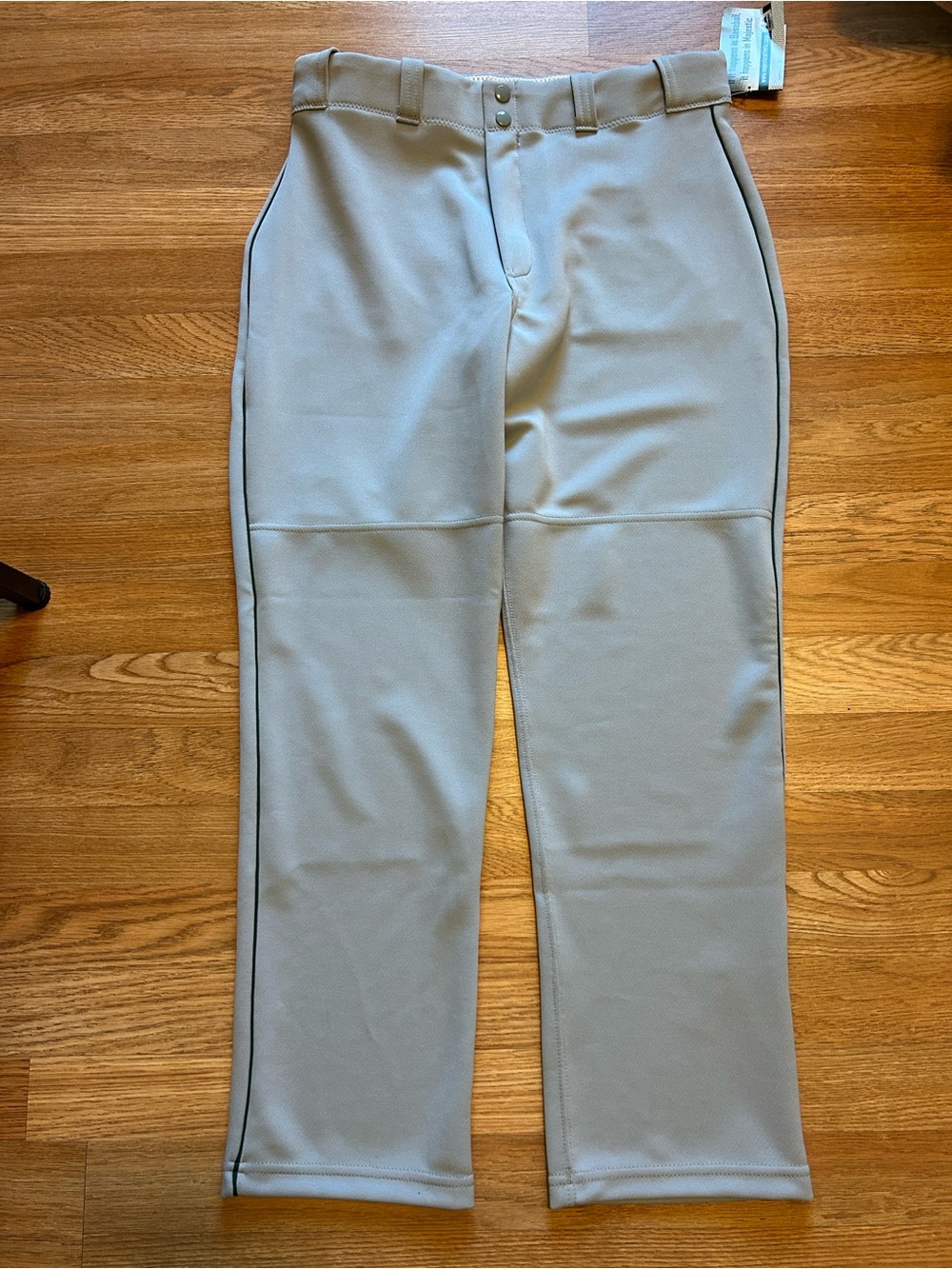 Men's Performance Baseball Pants in Light Gray. Size XL